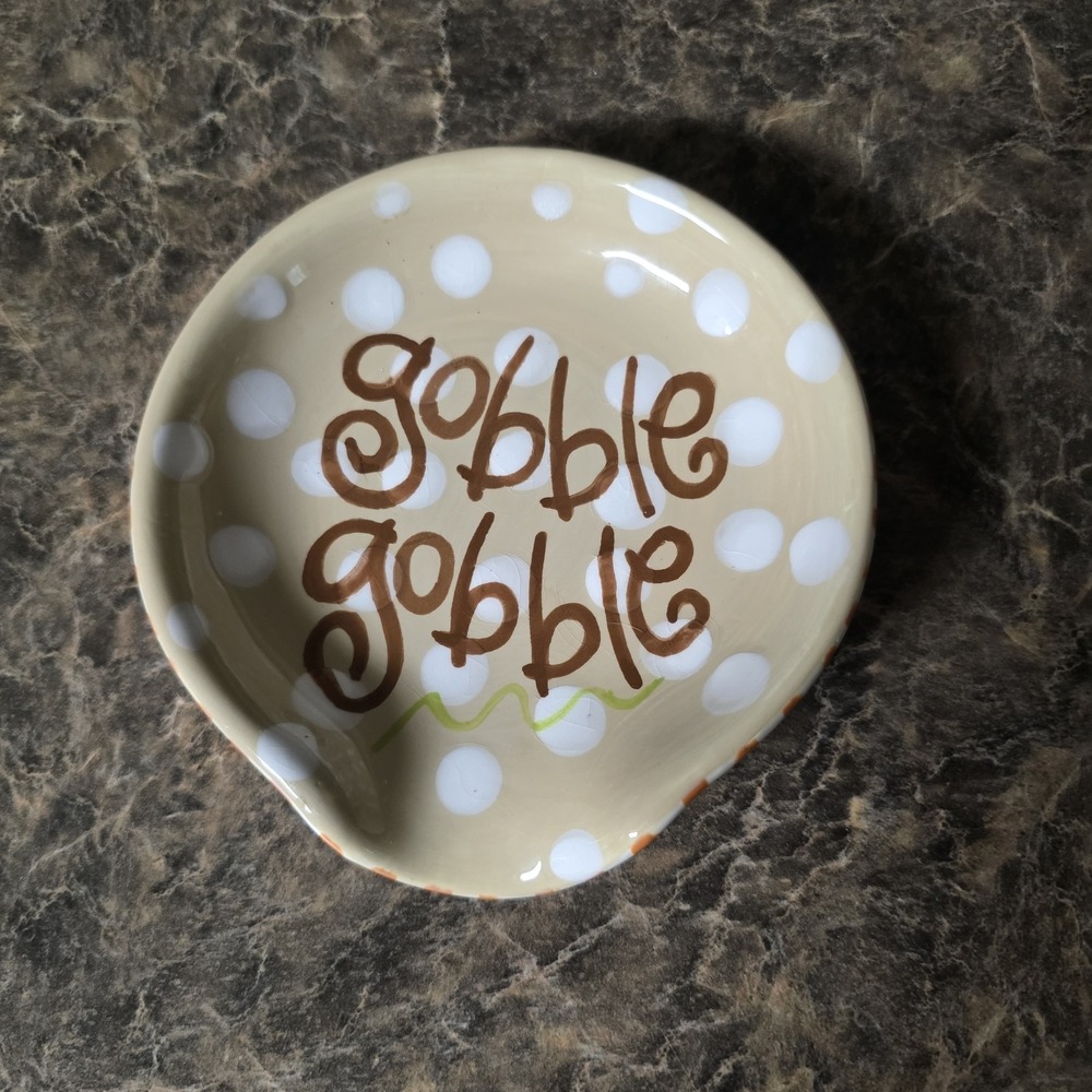 Coton Corners Gobble Gobble‎ Spoon Rest